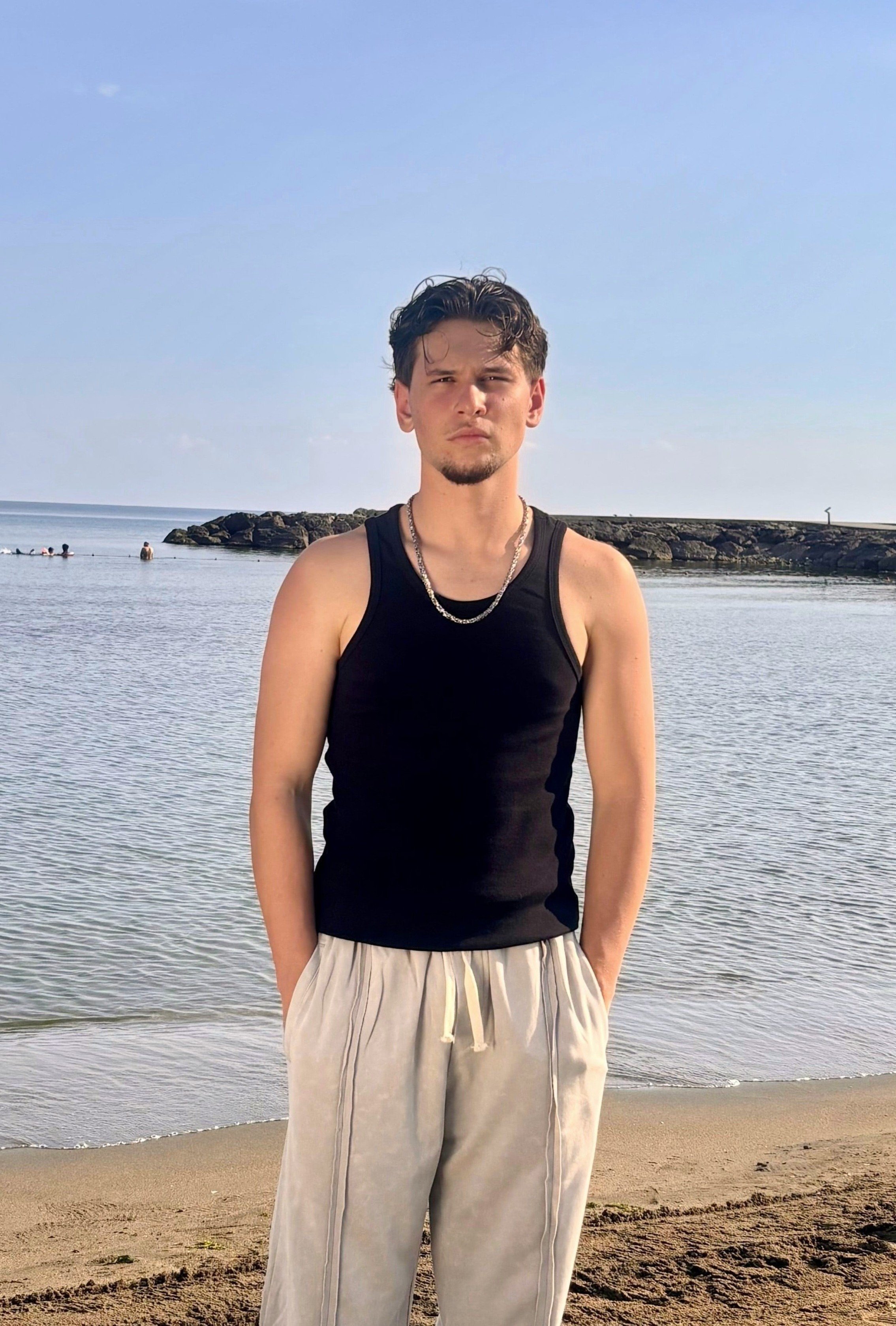 Premium Basic Fitilli Atlet Siyah