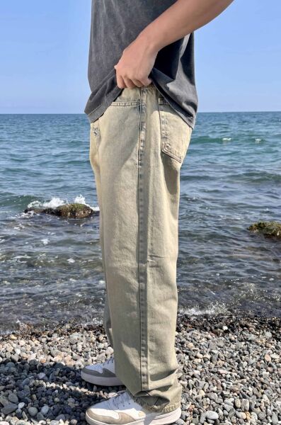 Yıkamalı Premium Loose Fit Jean