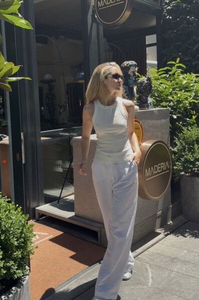 Fitilli Basic Atlet - Beyaz