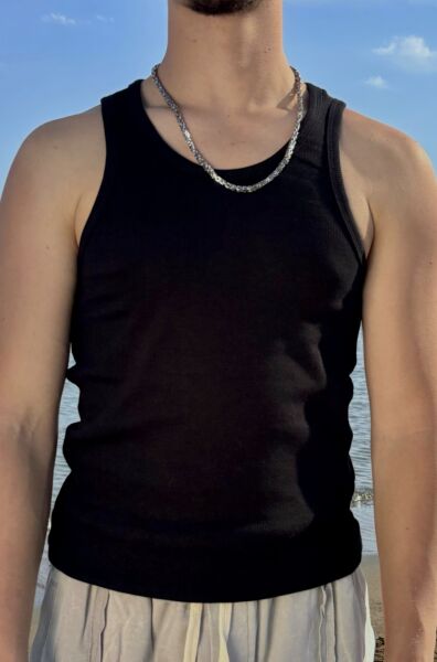 Premium Basic Fitilli Atlet Siyah