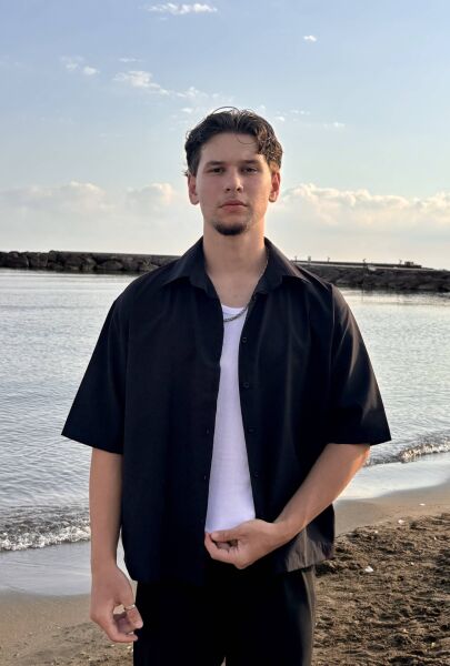 Boxy Fit Kısa Kol Gömlek - Siyah