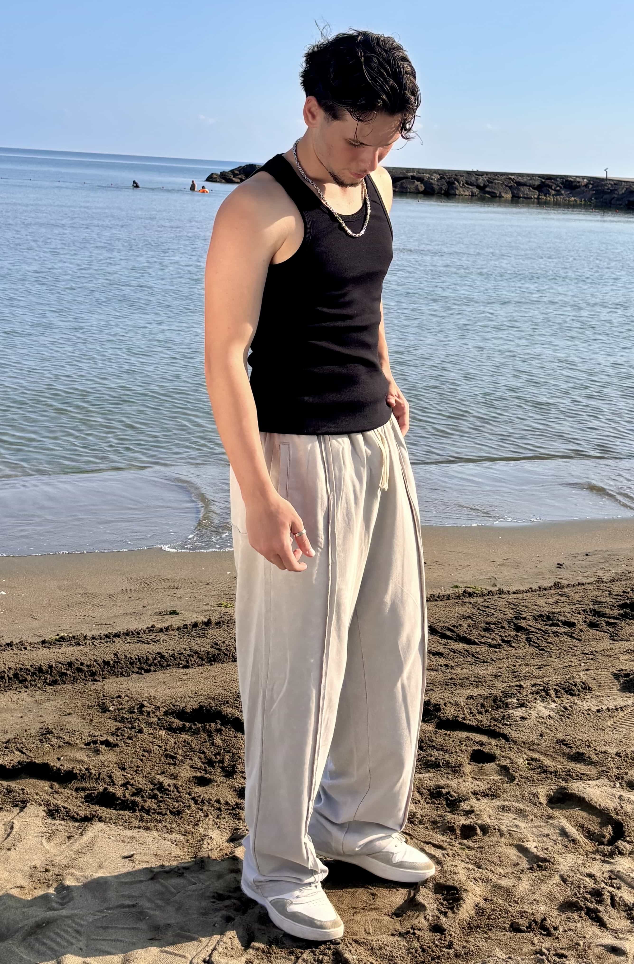 Yıkamalı Dikiş Detay Eşofman Altı