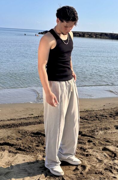 Yıkamalı Dikiş Detay Eşofman Altı